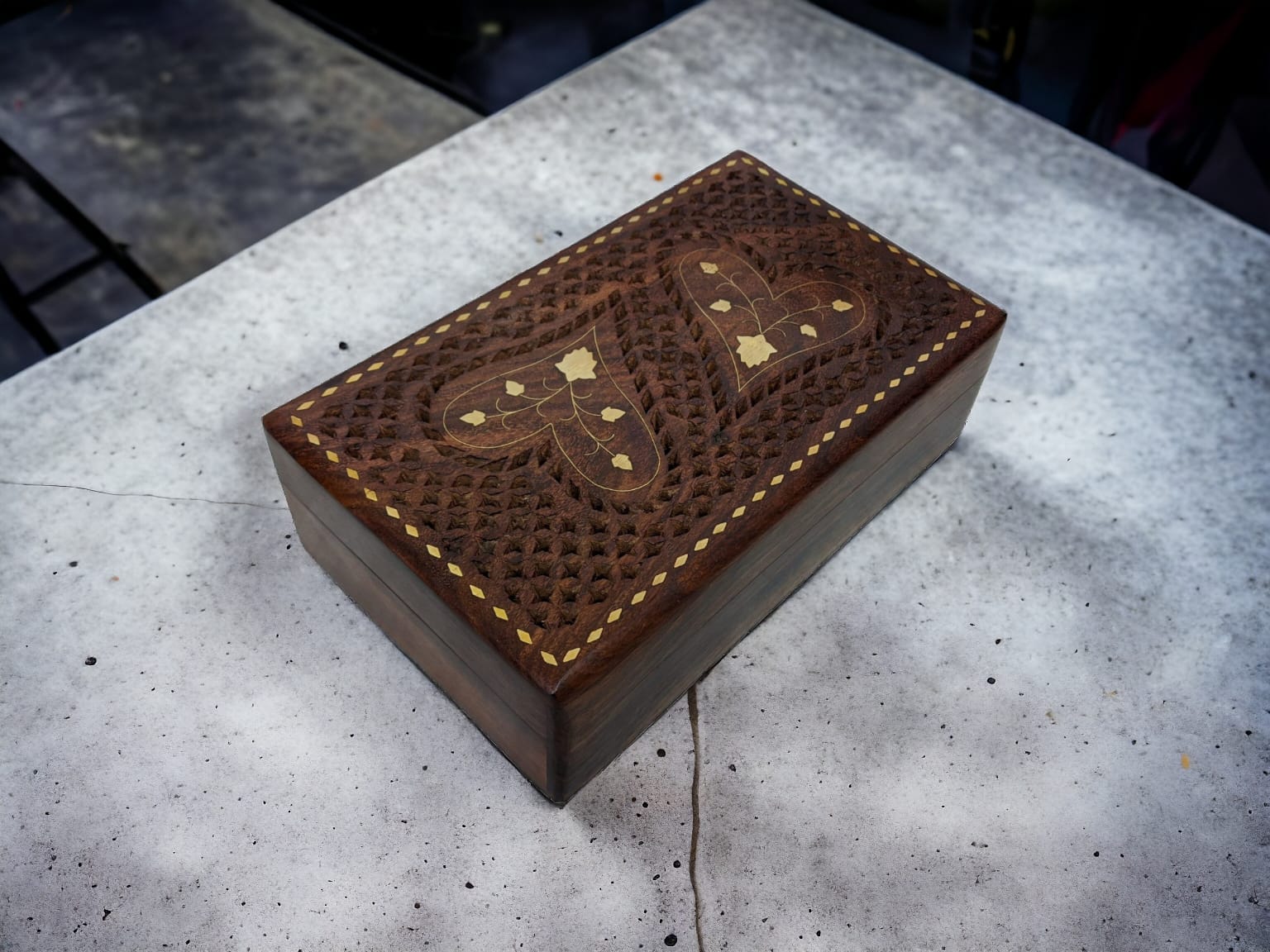 Exquisite Heart-Shaped Jewelry Box Perfect Valentine’s Day or Anniversary Gift for Her