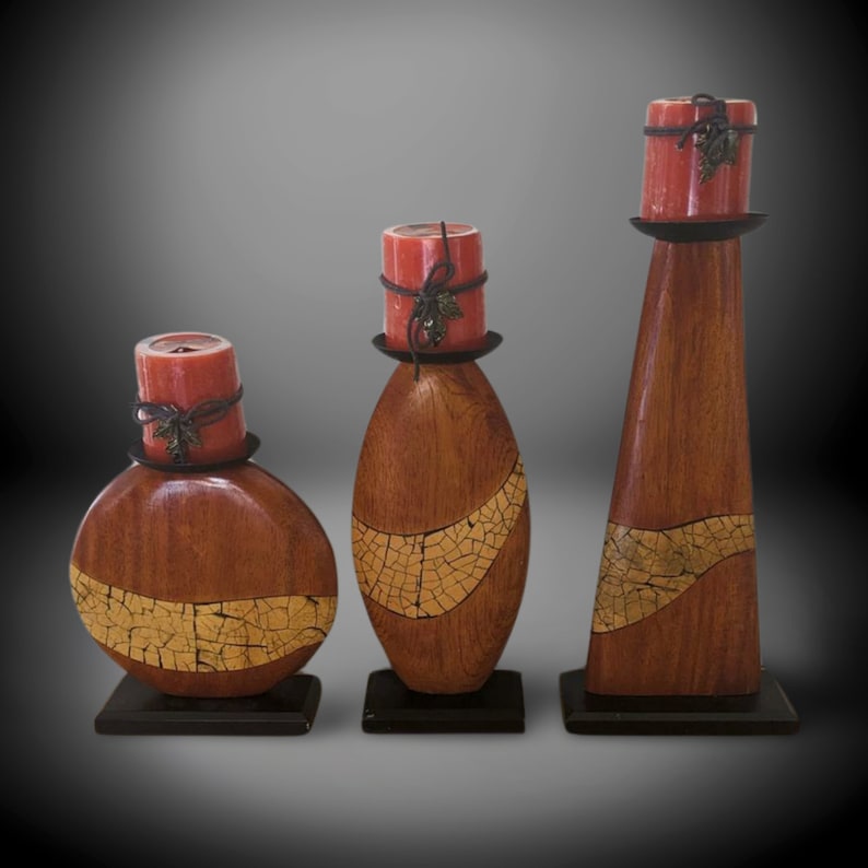 Vintage candlestick holders-7