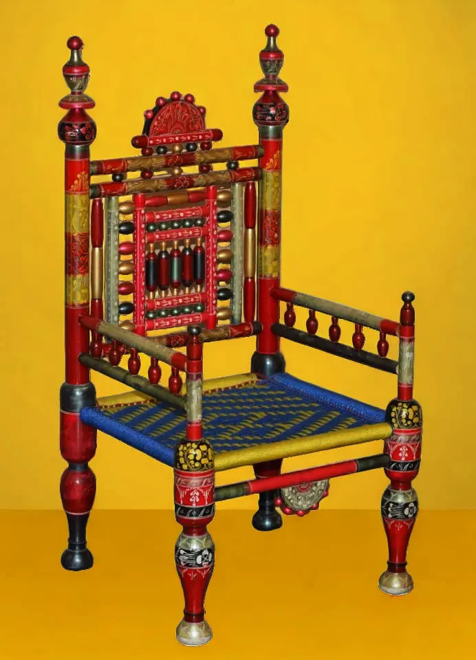 Artistry Punjabi Tribal Wedding Chairs-1