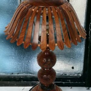 Chinioti Wooden Lamp Umbrella