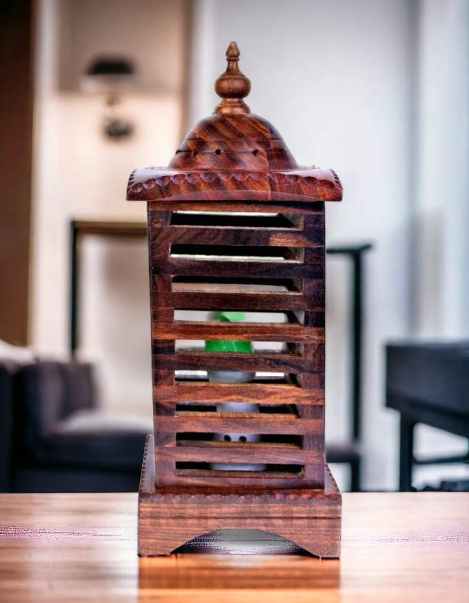 Premium Wooden Lamp Stripped Premium Wooden Lamp Stripped