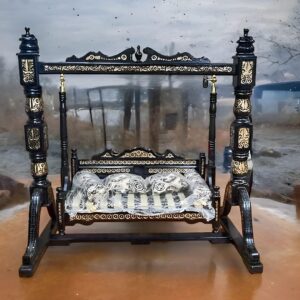 Swati Black and Gold Jhoola - 5 Luxurious Seating Options