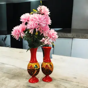 Pair of Scenery Vases