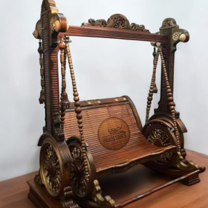 Wooden Ship Wheel Style Jhoola-pakistanshandicraft